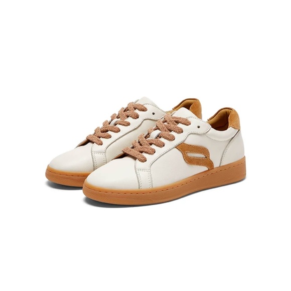 Joy & Peace Cowhide Leather Sneakers - Picture 5 of 9